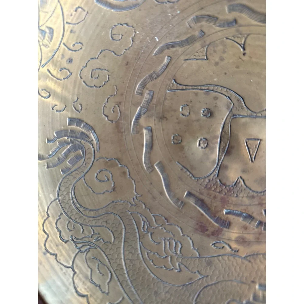 Solid Brass Dragon‎ Bowl 10
